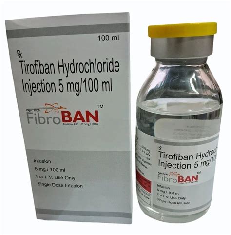 Tirofiban Hydrochloride Injection At Rs 3500 Vial Aggribloc In