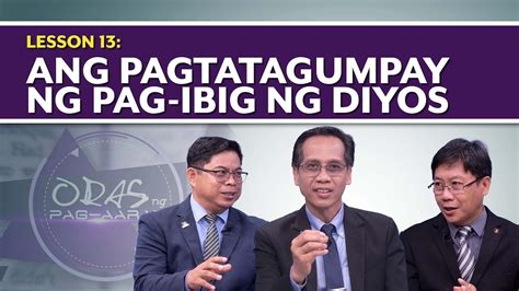 Oras Ng Pag Aaral Ang Pagtatagumpay Ng Pag Ibig Ng Diyos Lesson 13