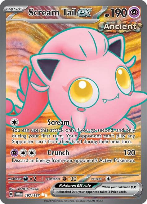 Blissey Ex 201 167 SV06 Twilight Masquerade Pokemon