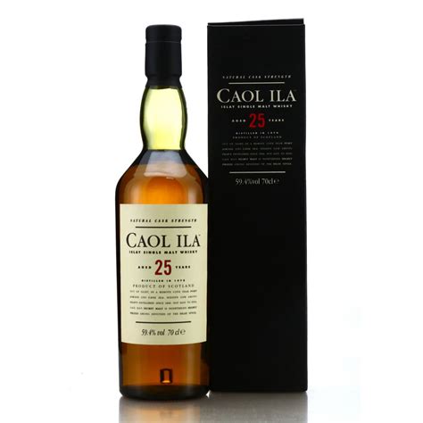 Caol Ila 1978 Cask Strength 25 Year Old Whisky Auctioneer