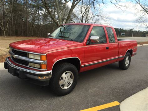 1994 Chevrolet Silverado Z71 4 Wheel Drive Extended Cab In Georgia For