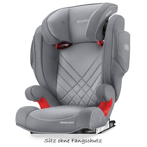 Recaro Kindersitz Monza Nova IS Seatfix Aluminium Grey Babyartikel De