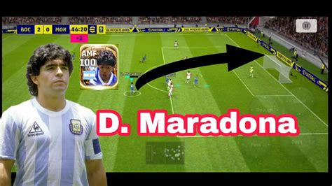 Diego Maradona Epic Card Review।goal Skill Dribble। Live Gamer। Youtube