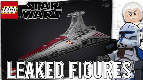 New Leaked 2023 Lego Star Wars Ucs Venator Minifigures Youtube