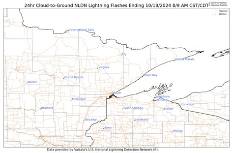 24-Hour Cumulative Lightning Strike Weekly Archive