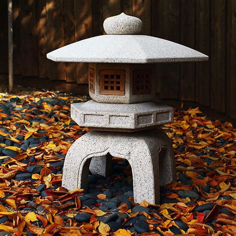 Antique Yukimi Lantern Japanese Stone Lanterns Stone Forest