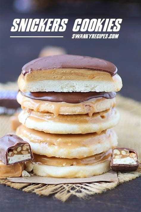 Snickers Cookies Recipe - Swanky Recipes