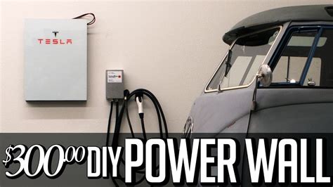 300 Diy Tesla Powerwall Solar Storage 18650 Lithium Ion Home Battery