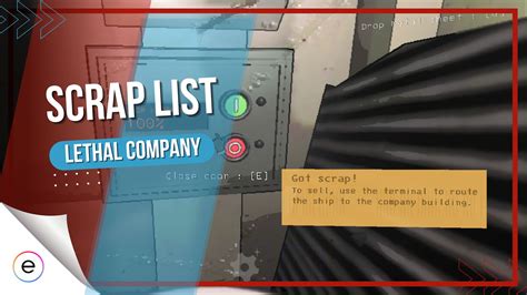 Lethal Company Complete Scrap List