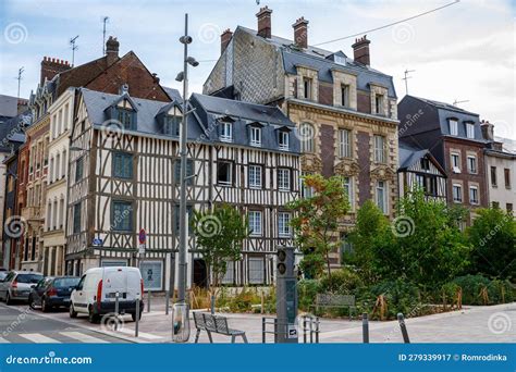 Rouen France August Cityscape Of Rouen Rouen In Northern