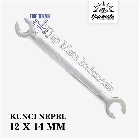 Jual Tjap Cap Mata Kunci Nepel Flare Nut Wrench X Mm Cr V Segi