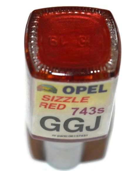 Opel Ggj Sizzle Red Lakier Zaprawka Do Rys Ara Ml Za Z Z