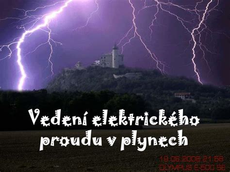 Ppt Veden Elektrick Ho Proudu V Plynech Powerpoint Presentation