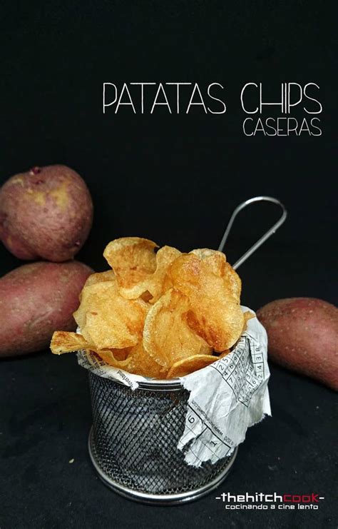 Patatas chips caseras Cocina y recetas fáciles