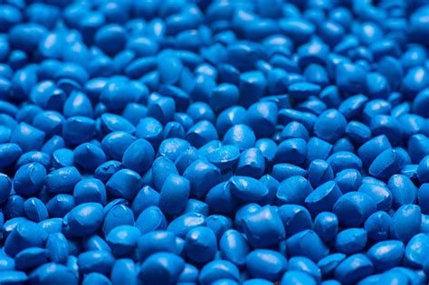 Blue Polymer Dye In Granules Background Texture Stock Photo Download