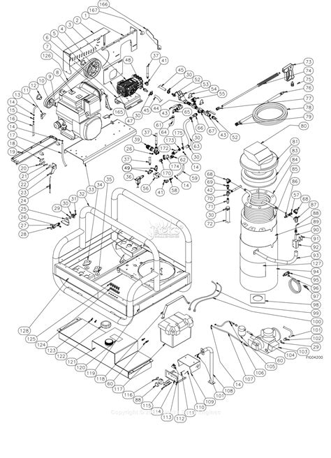 Northstar 157592E Parts Diagram For Parts Breakdown Exploded View