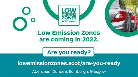 Find Out More About The Low Emission Zones Coming To Scotland This Year