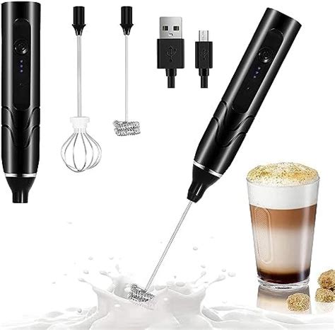 NE NIYATI ENTERPRISE Milk Frother Handheld USB Rechargeable Electric