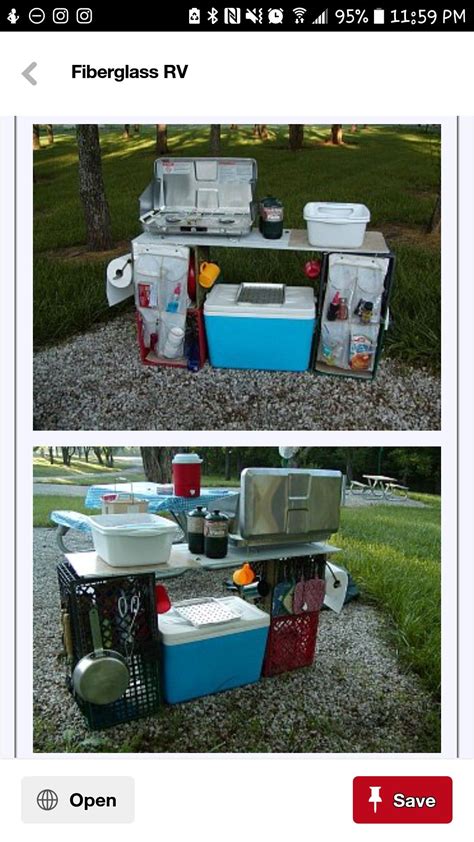 Camping Kitchen Setup Ideas