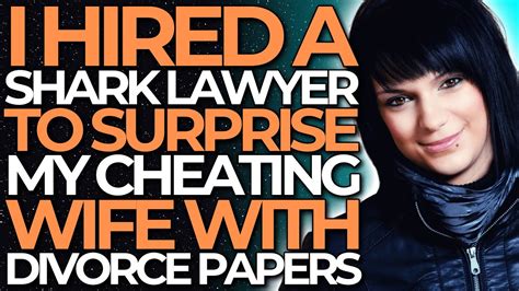 I Hired A Shark Lawyer To Surprise My Cheating Wife With Divorce Papers