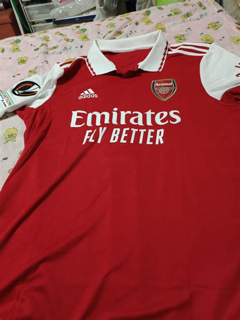 Arsenal 2022/23 home kit, Men's Fashion, Tops & Sets, Tshirts & Polo Shirts on Carousell