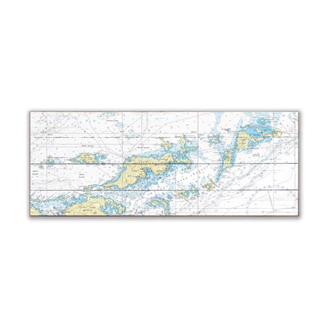 Bvi Jost Van Dyke Tortola Virgin Gorda Bvi Nautical Chart Etsy