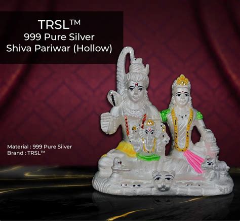 Silver Shiv Parivar Statue Temple At Rs 14500 In Agra ID 2850676708188