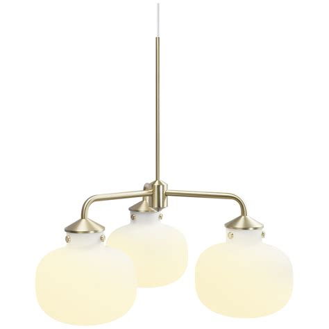 Nordlux DFTP Raito 3 Arm Brass Pendant Light UKES