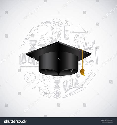 School Supplies Design Stock Vector (Royalty Free) 400968079 | Shutterstock