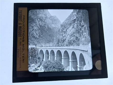 Algerie Gorges Du Chabet Pont L Oued Photo Plaque De Verre Molteni