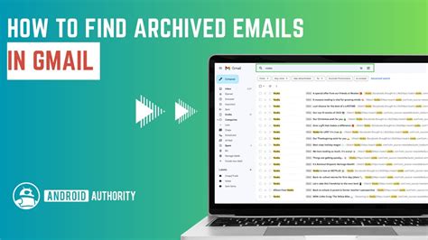 How To Find Archived Emails In Gmail Youtube