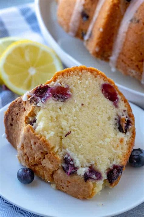 Lemon Blueberry Bundt Cake