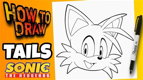 How To Draw Tails From Sonic The Edgehog Easy 1 Step By Step Como