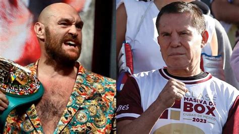 Tyson Fury se rinde ante Julio César Chávez El guerrero mexicano