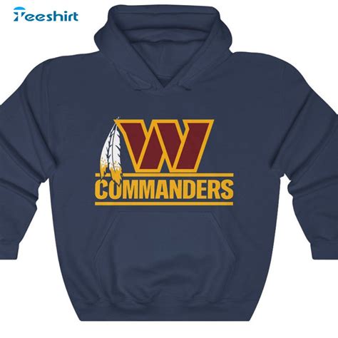 Washington Commanders Shirt Football New 2022 Commanders Unisex