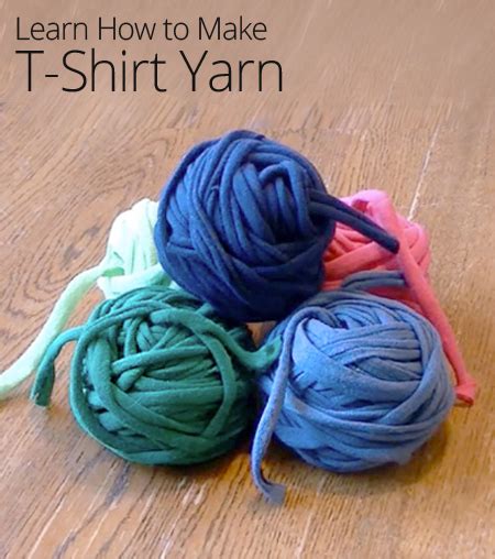 How To Make T Shirt Yarn