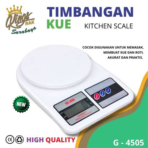 Jual Timbangan Kue Digital Timbangan Dapur Kitchen Scale Kg Sf