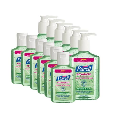 Shop Purell Aloe Hand Sanitizer 2 Ounce Pack Of 6 8 Ounce Pack Of 6 Free Shipping On