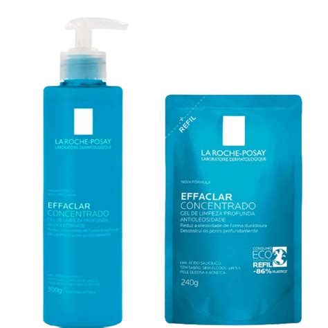 Kit La Roche Posay Effaclar Concentrado Kit Gel De Limpeza Facial