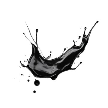 Splash Ink Paint Vector Hd PNG Images Splash Vector Png Black Abstract