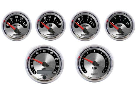 American Muscle Gauges From Auto Meter Provide Classic Look Plus