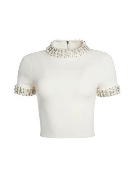 Alice Olivia Ciara Cropped Sweater Moda De Ropa Ropa Ropa De Moda