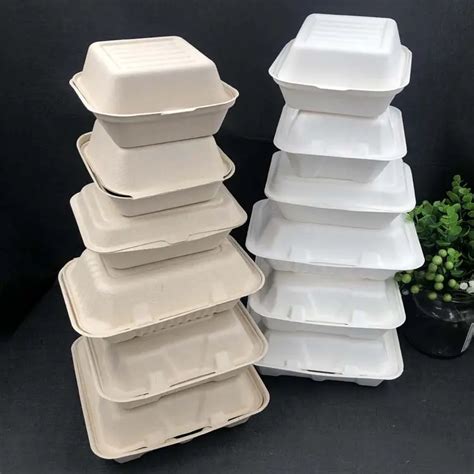 Quy trình sản xuất hộp bã mía vuông tại Hunufa Compostable