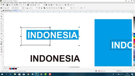 Cara Memotong Objek Foto Dan Teks Di Corel Draw Dengan Mudah YouTube