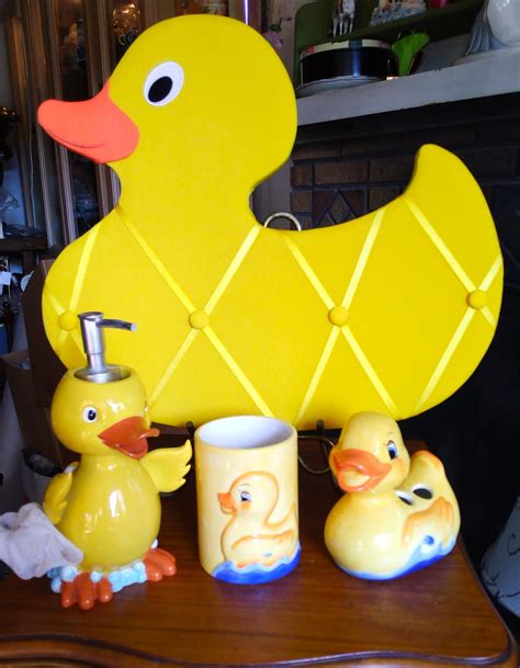 RUBBER Duck Bathroom Decor Rubber Ducky Vanity Set Home - Etsy