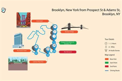 Nueva York Recorrido Autoguiado Con Audio Por El Centro De Manhattan Y