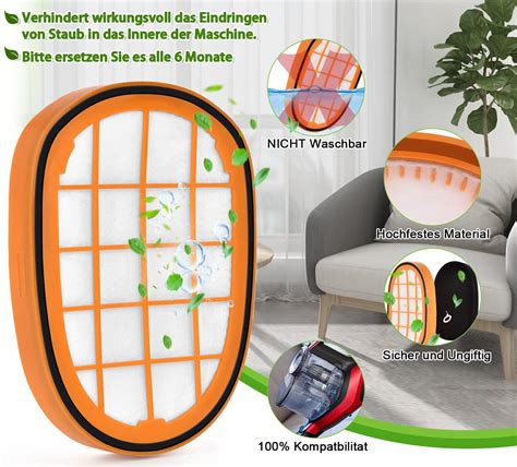 4x Filter für Philips SpeedPro Max Staubsauger XC7042/01 XC8045/01 ...