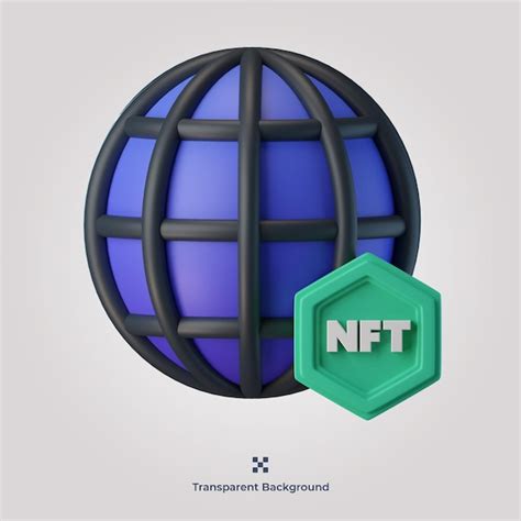 Premium Psd Nft Website D Icon Illustration