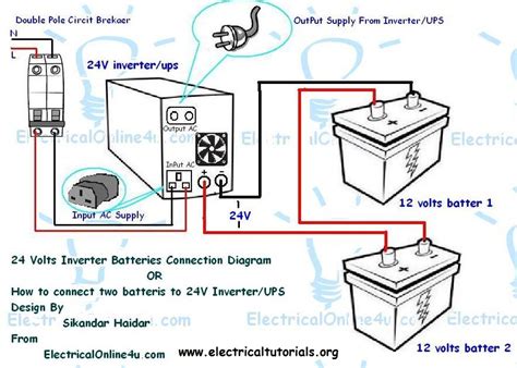 24 Volt Inverter Circuit Diagram 12 Volt To 220 Volt Inverte