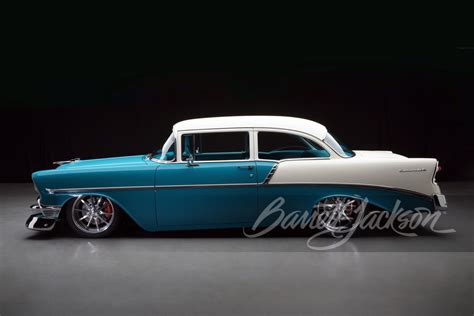 Lot 846 1956 Chevrolet 210 Custom 2 Door Post Barrett Jackson